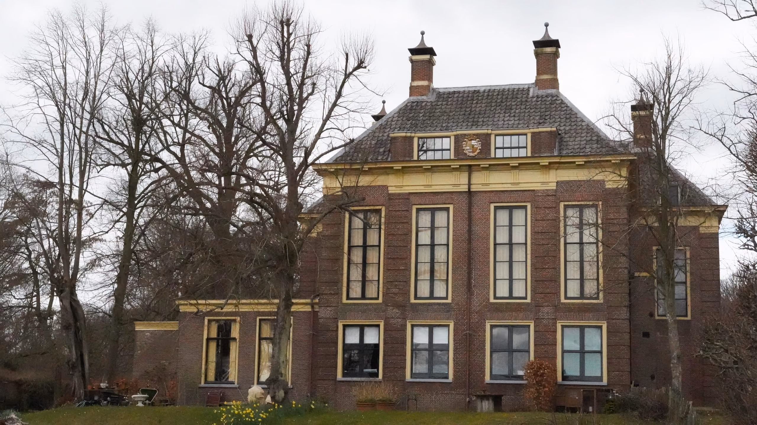 Nijenburg in het omringende landschap